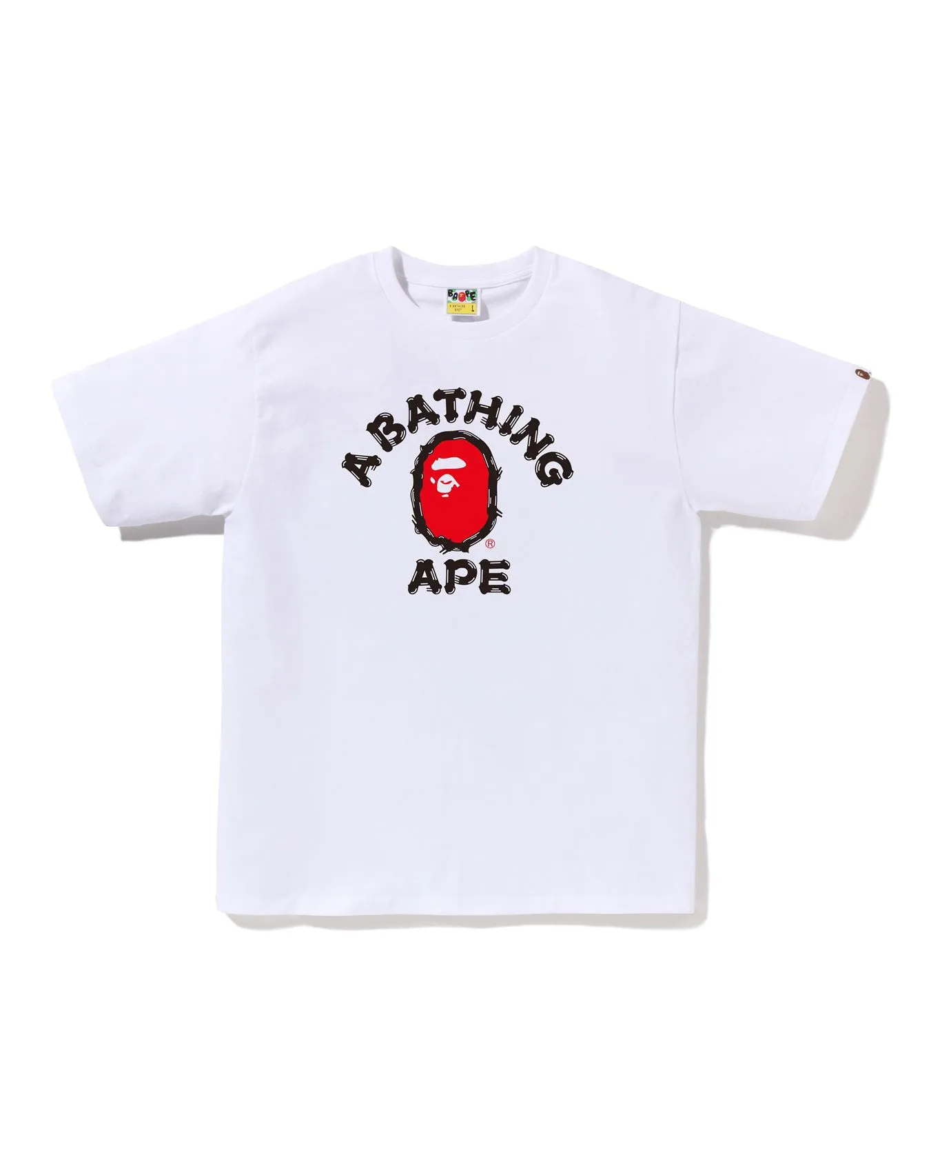 A Bathing Ape BRUSH COLLEGE TEE