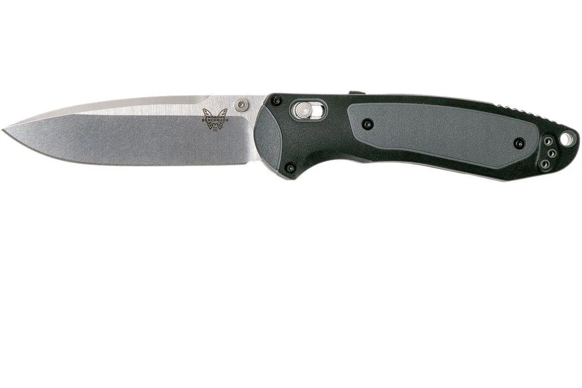 Benchmade 590 Boost pocket knife, plain edge satin blade