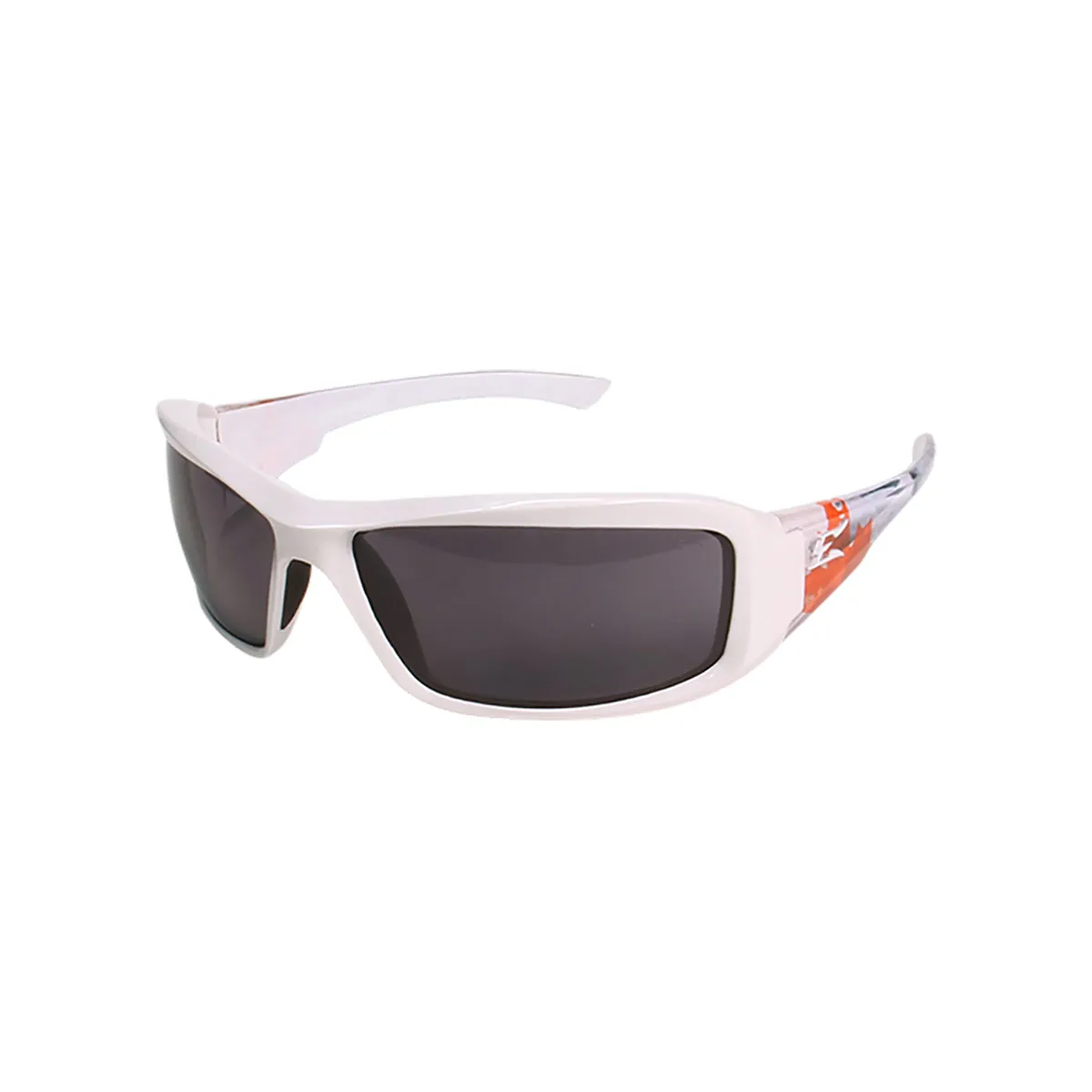 EDGE BRAZEAU TRUE NORTH WHITE & ICE POLARIZED LENS SAFETY GLASSES