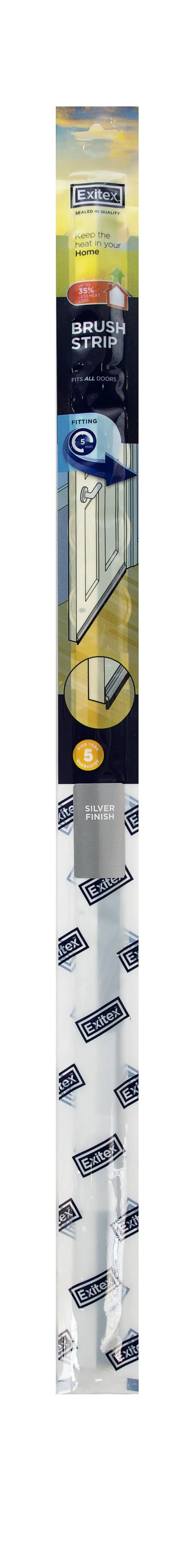 Exitex Brush Strip Aluminium 2134mm