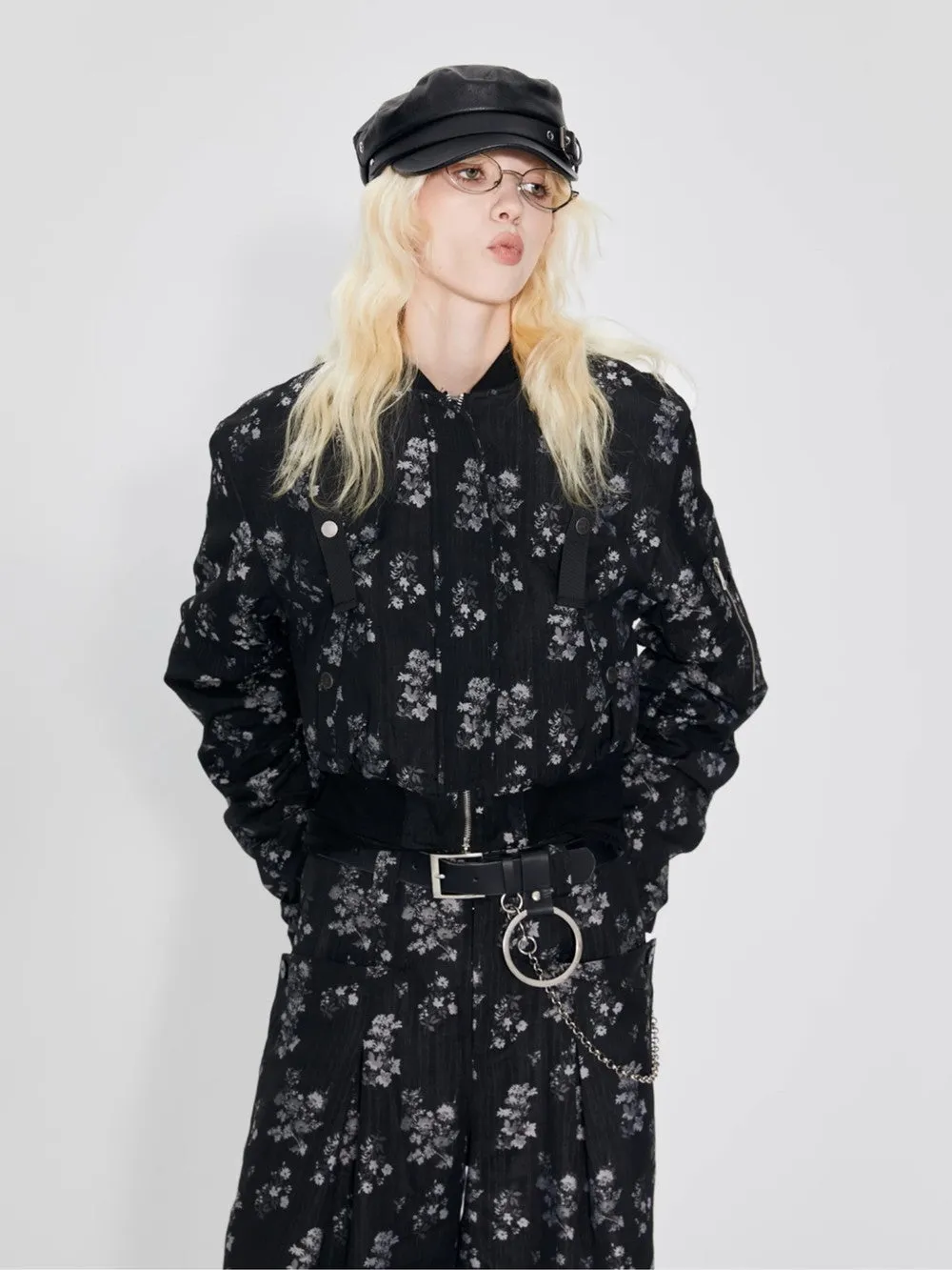 Flower Retro Sweet Vintage Short-Jacket