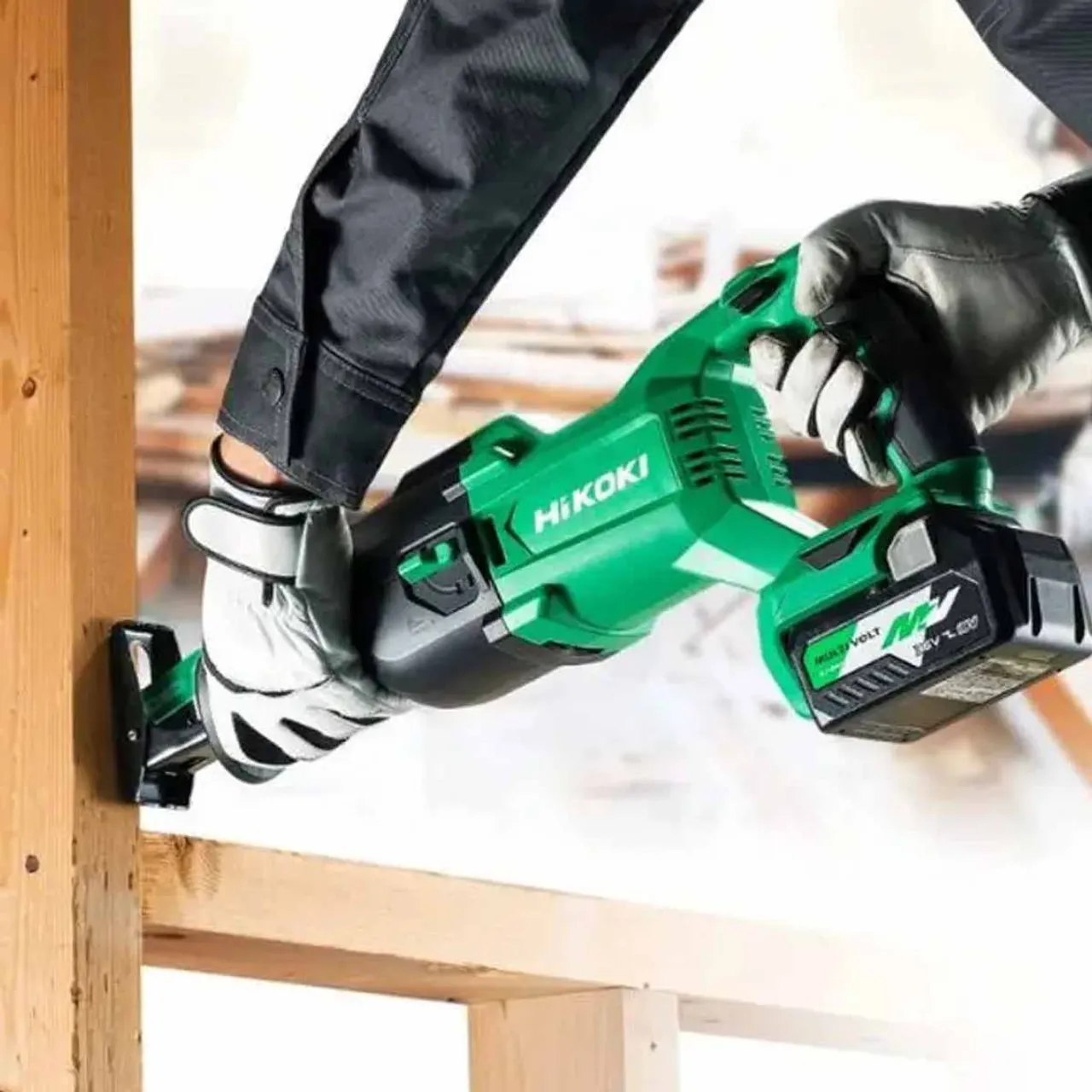 Hikoki CR18DBW4Z 18V Cordless Reciprocating Saw (Body Only)
