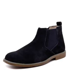HUSH PUPPIES Turner Navy Suede