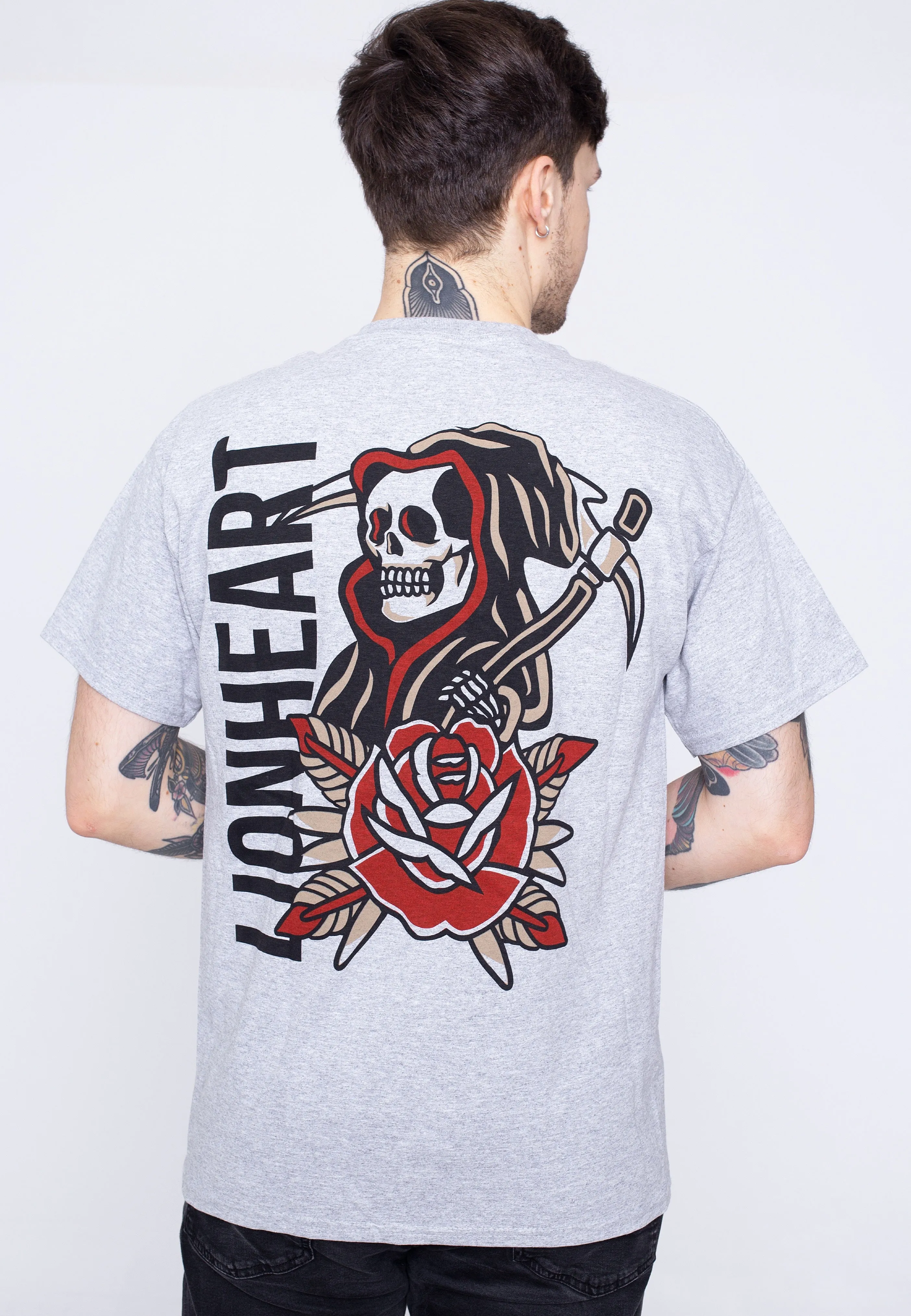 Lionheart - Reaper Rose Sportsgrey - T-Shirt