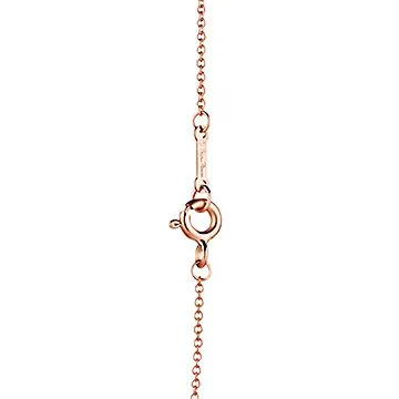 Paloma's Graffiti peace pendant in 18k rose gold with diamonds, mini. 