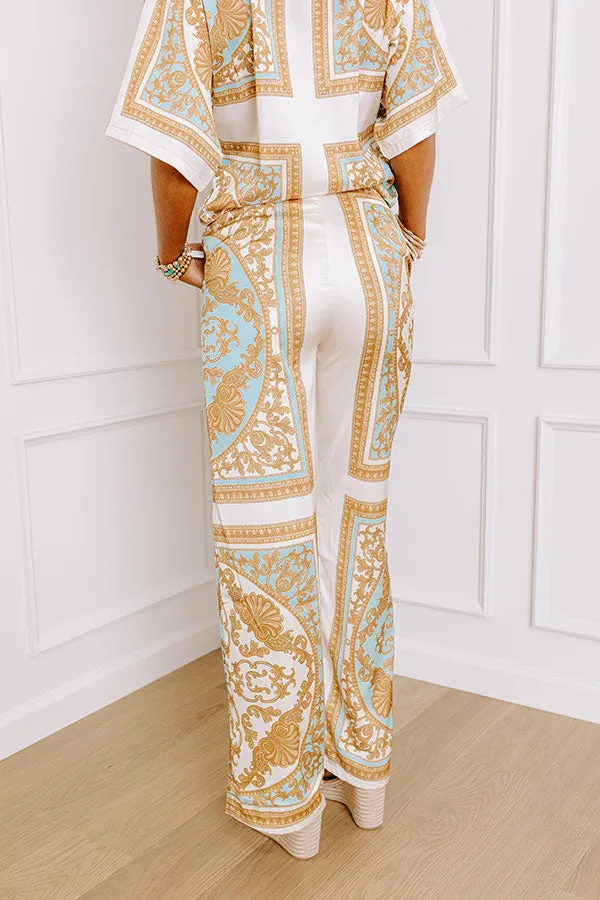 Retro Revival High Waist Satin Pants