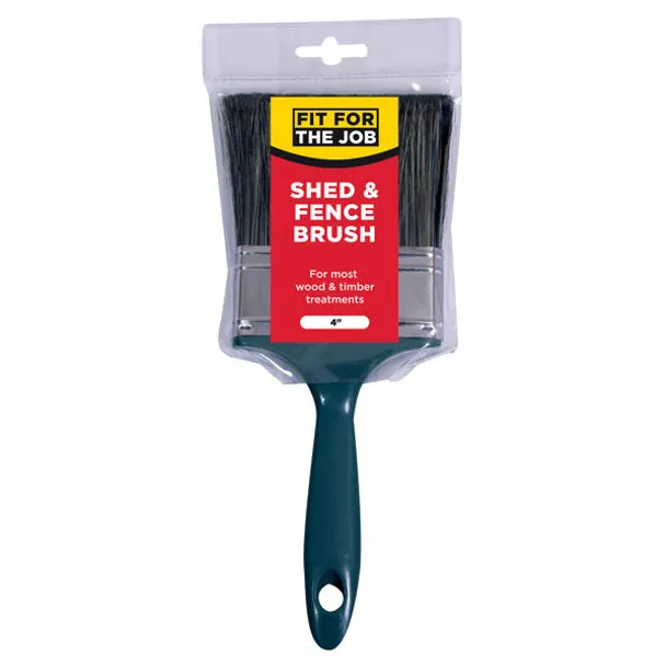 Rodo Shed and Fence Brush 4in