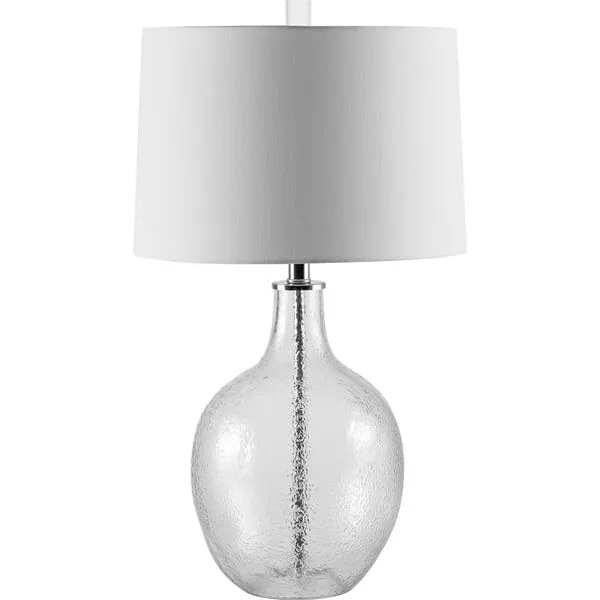 Safavieh Nadine Glass Table Lamp, Clear