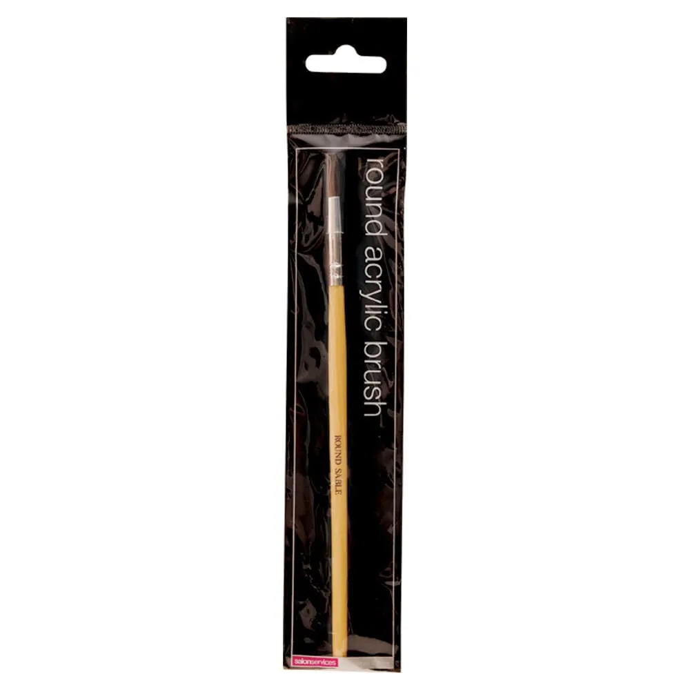 Salon Services Round Acrylic Brush