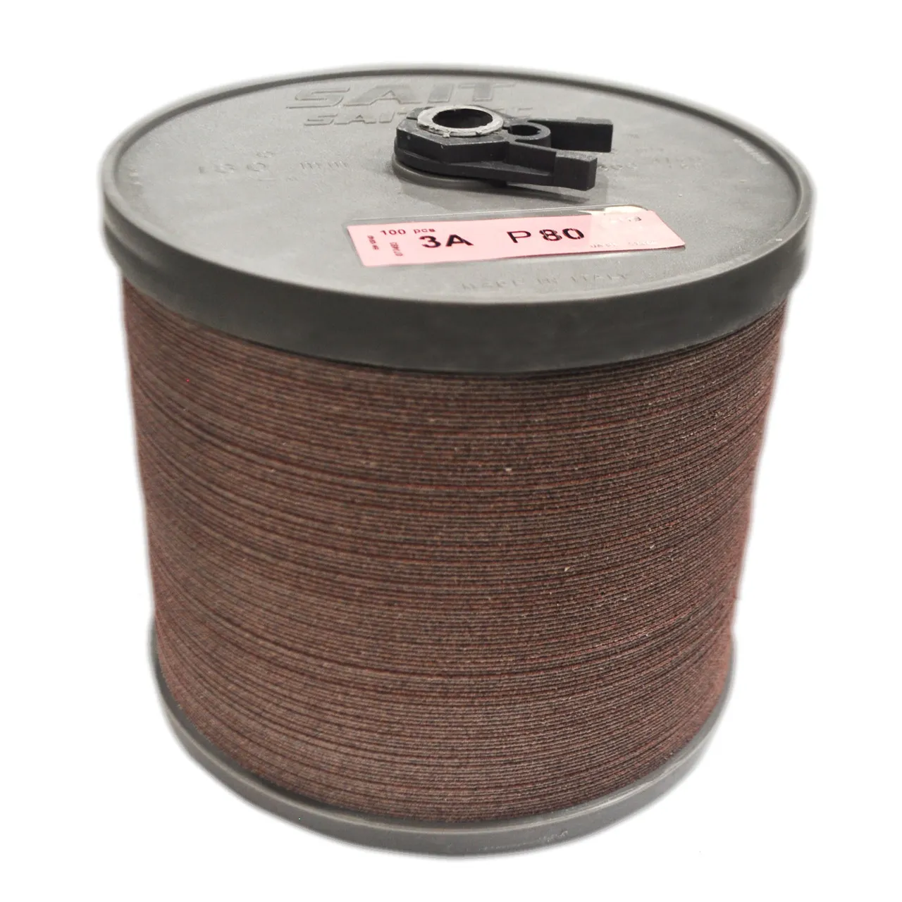 United Abrasives SAIT 52830 7x7/8 Bulk 3A Premium Aluminum Oxide Fiber Grinding Discs 80 Grit, 100 pack