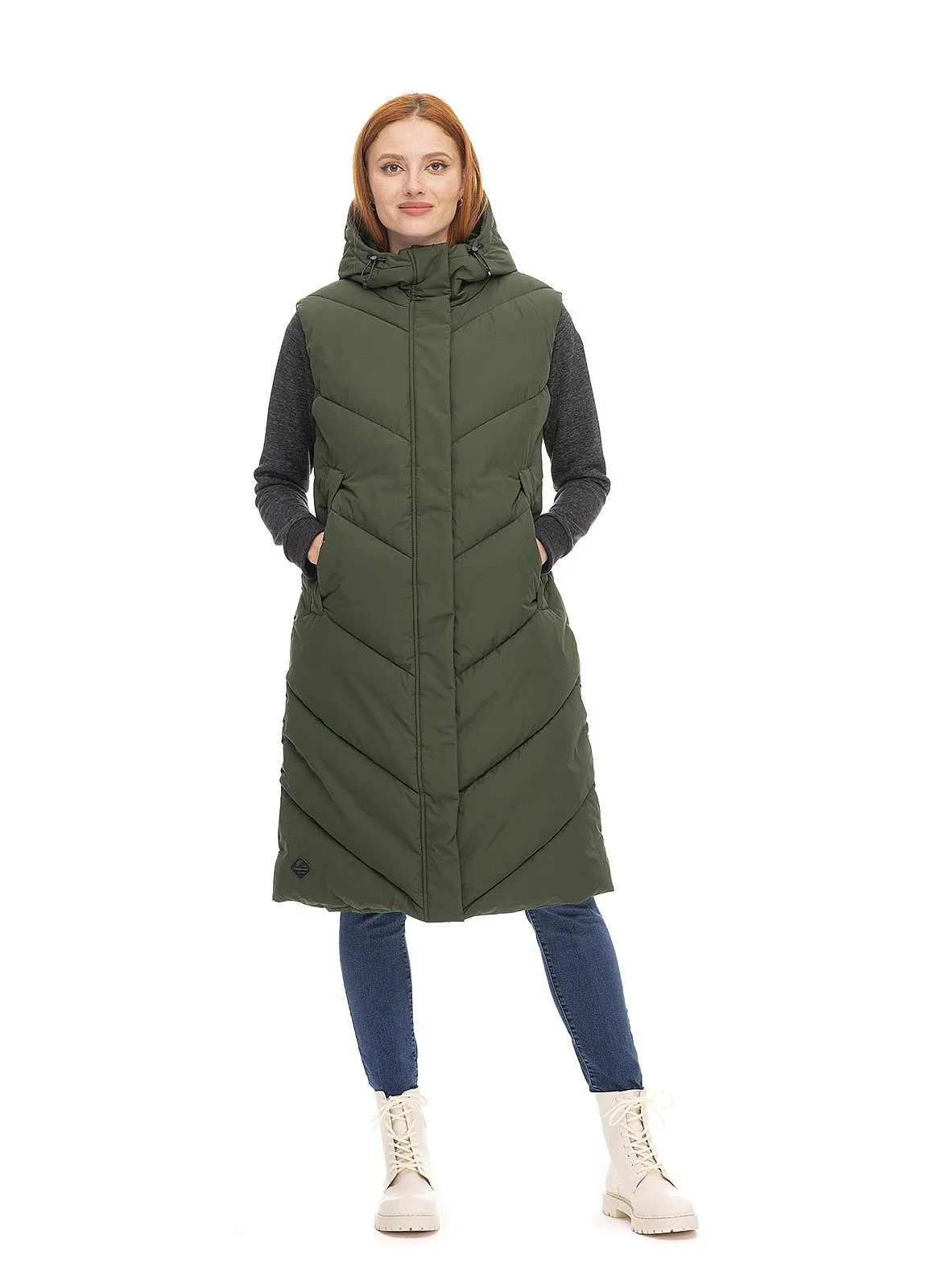 vest Ragwear Suminka - 5010/Dark Olive - women´s