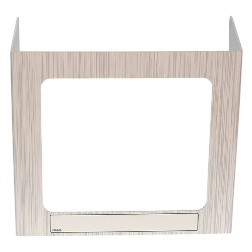 Vestil PDSG-1WA-002 Personal Desk Shield Guard, White Linen