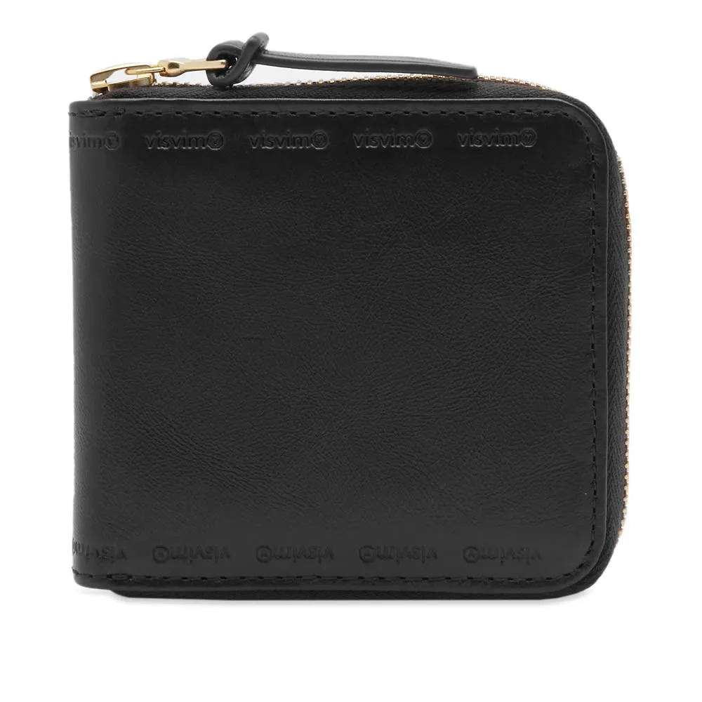 Visvim Leather Bifold WalletBlack