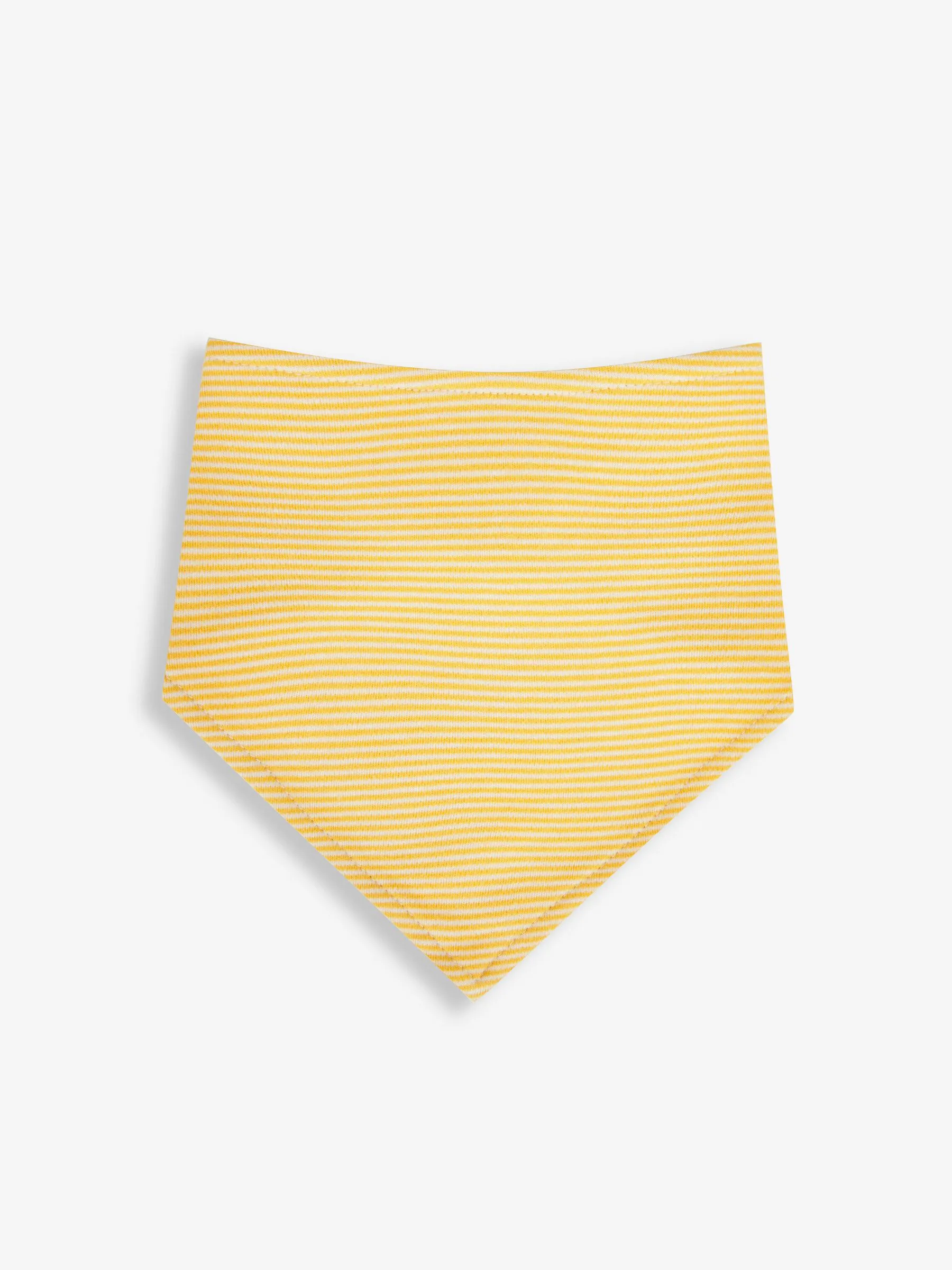 Yellow Giraffe 3-Pack Cotton Baby Dribble Bibs